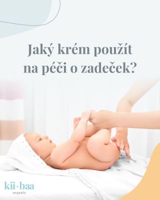 Často nám od vás chodí dotaz: „Jaký krém je nejvhodnější na péči o zadeček?“ 👶 Naše odpověď? Zinkový krém. 💜 Je vyvinutý...